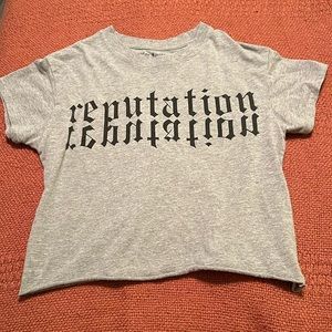 Taylor Swift Reputation Tour Cropped T-Shirt